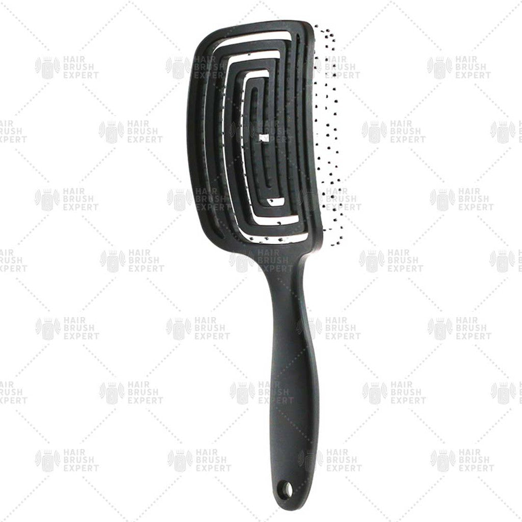 Yao Moving Square Hair Brush Pale Blue (For Long Length Hair)