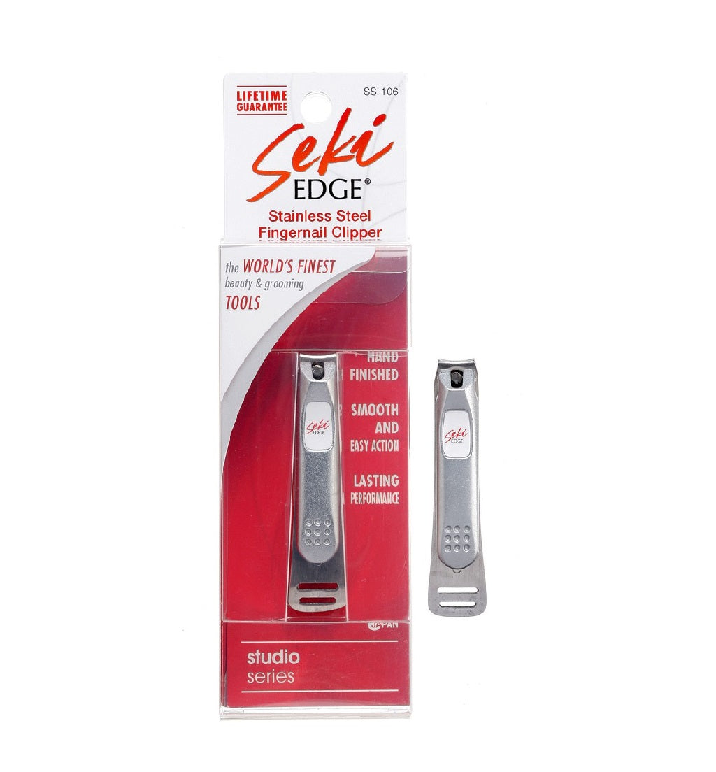 Seki Edge Japan Ergonomic Fingernail Nail Clipper SS 106 Nail Cutter