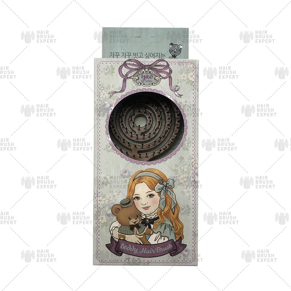 Yao Little Teddy Kids Hair Brush (For Ages 6-12)