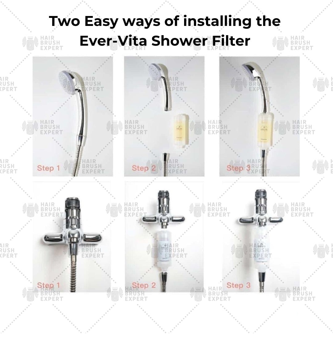 Korea Ever-Vita Vitamin Shower Filter Chlorine Remover with Aromatherapy