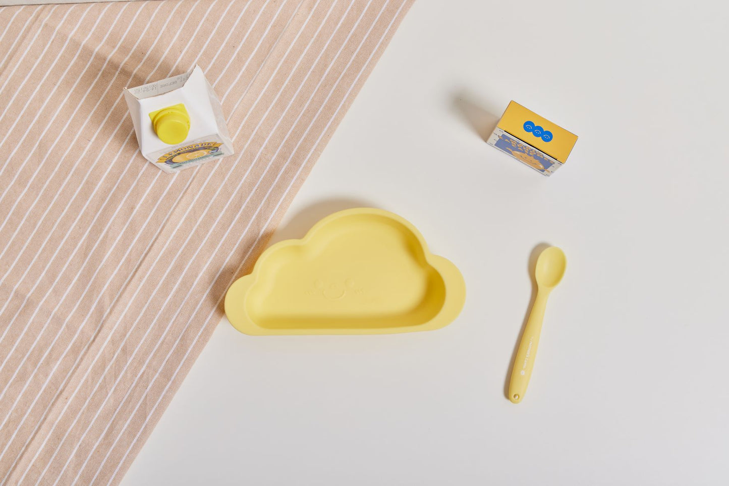 Mother's Corn Gureumi Suction Platter Yellow