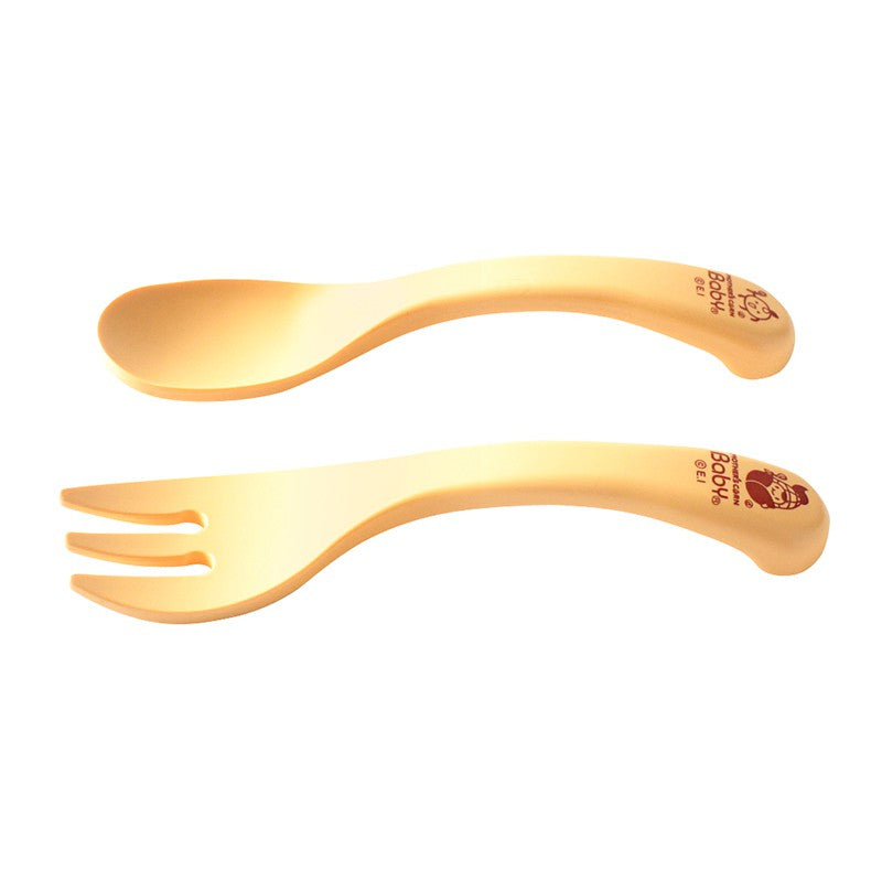 Mother's Corn Self Training Spoon & Fork Set