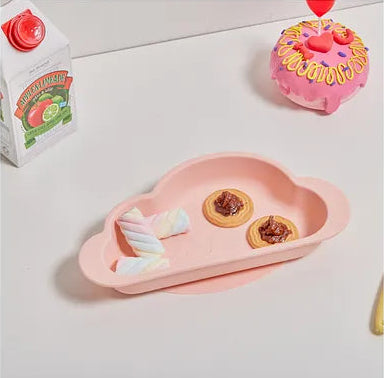 Mother's Corn Gureumi Suction Platter Pink