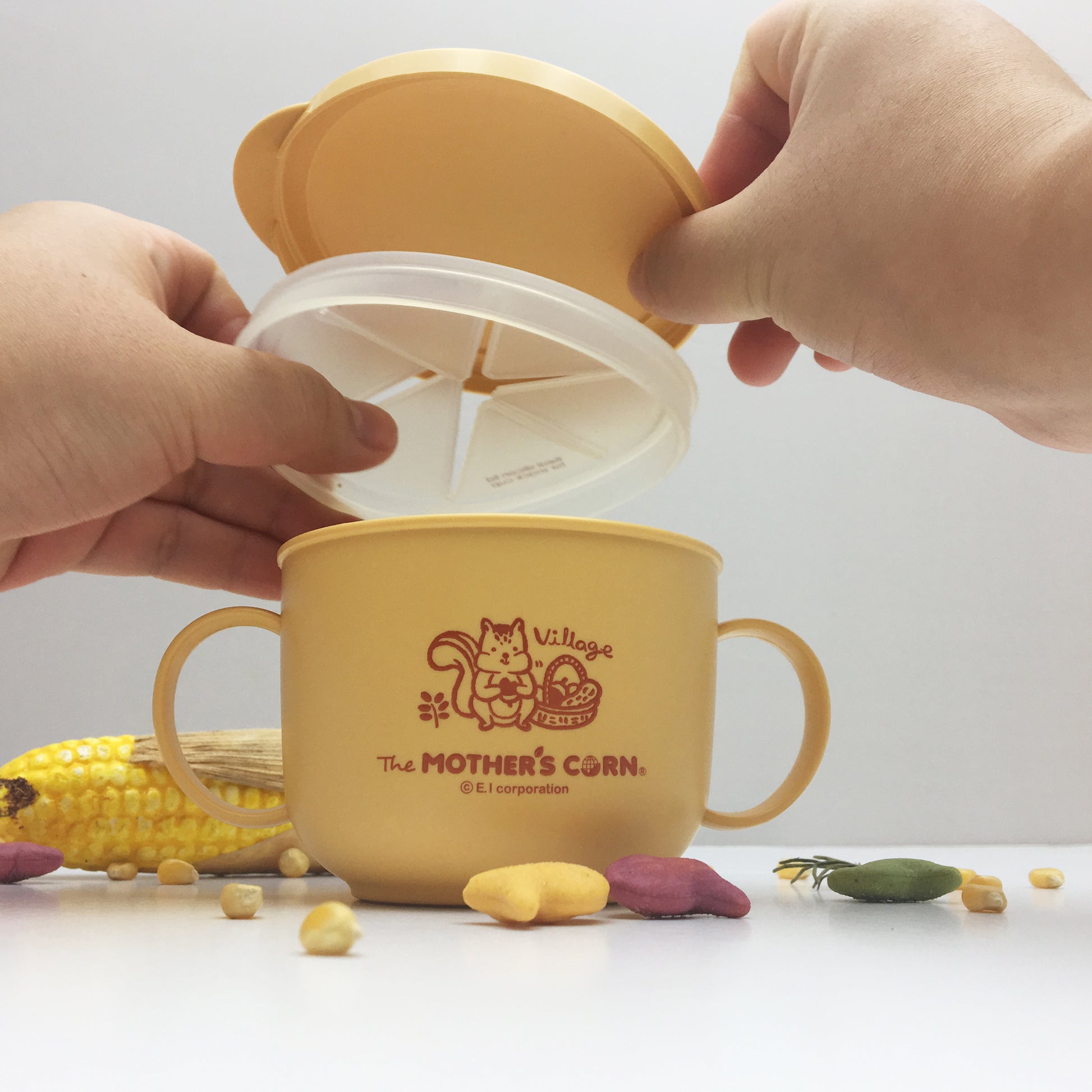 Mother's Corn No Spill Snack Cup 4-in-1 – happykidsorganic